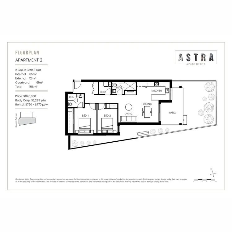 Floorplan of Homely apartment listing, 29 Samford Road, Gaythorne QLD 4051