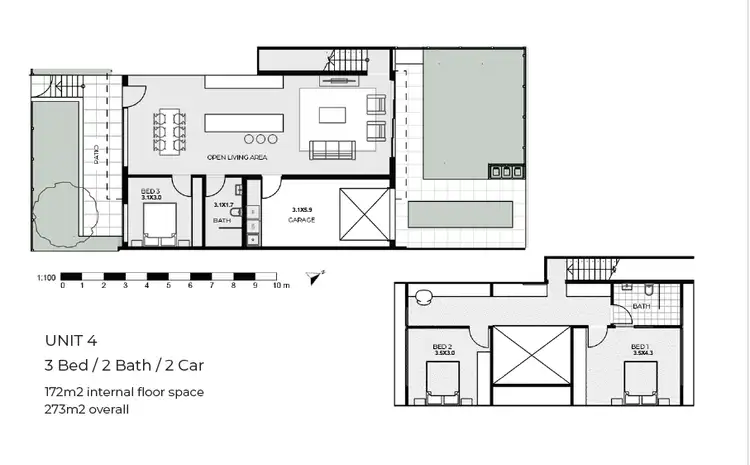Floorplan of Homely townhouse listing, 4/2 Dora Street, Katoomba NSW 2780