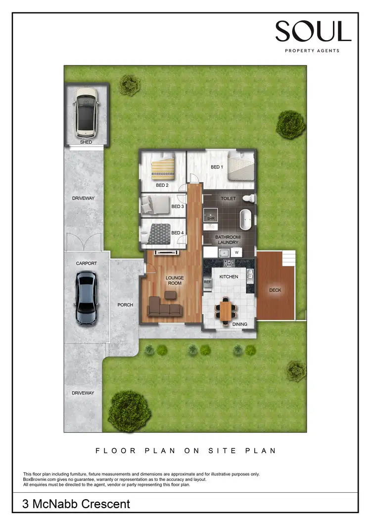 Floorplan of Homely house listing, 3 Mcnabb Crescent, Griffith NSW 2680