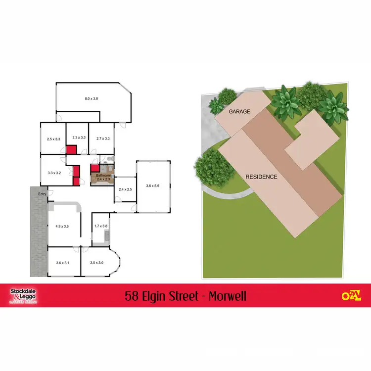 Floorplan of Homely house listing, 58 Elgin Street, Morwell VIC 3840
