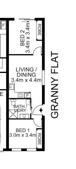 Floorplan of Homely house listing, 11A Daintrees Street, Campbelltown NSW 2560