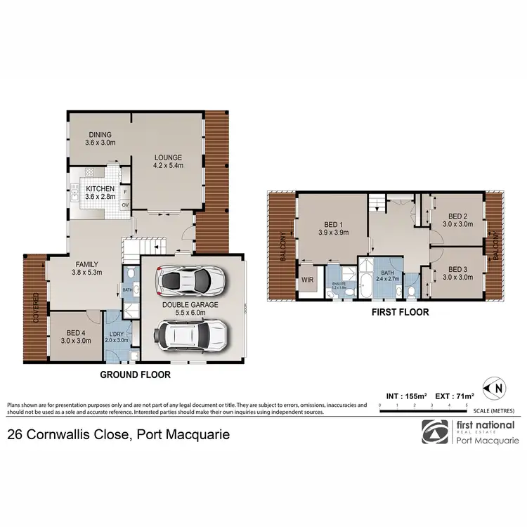 Floorplan of Homely house listing, 26 Cornwallis Close, Port Macquarie NSW 2444