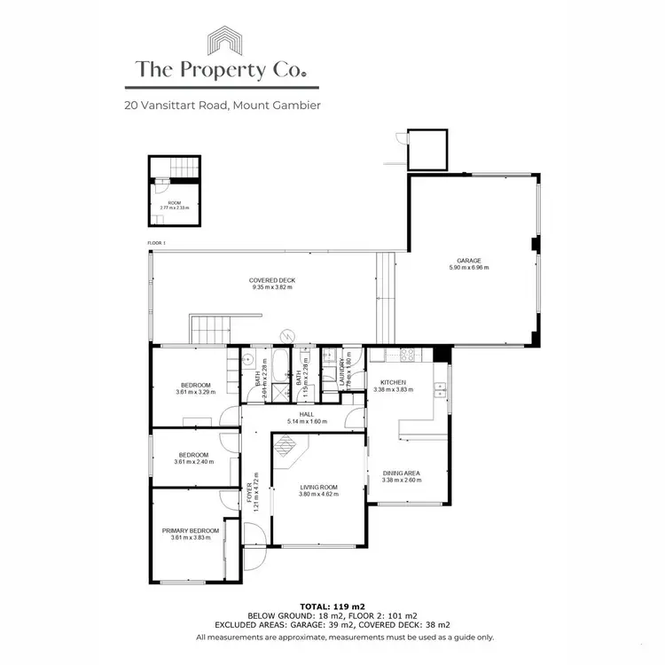 Floorplan of Homely house listing, 20 Vansittart Road, Mount Gambier SA 5290