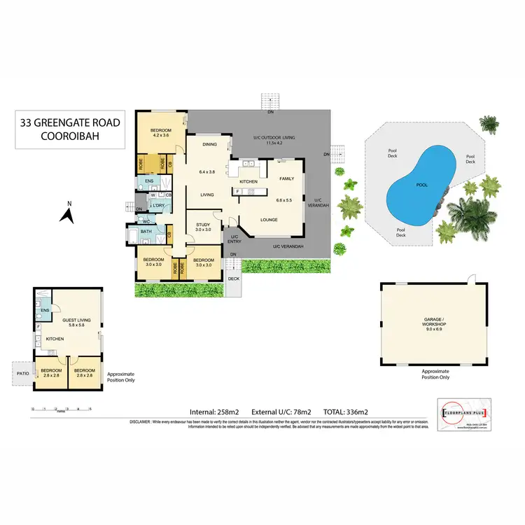 Floorplan of Homely house listing, 33 Green Gate Road, Cooroibah QLD 4565