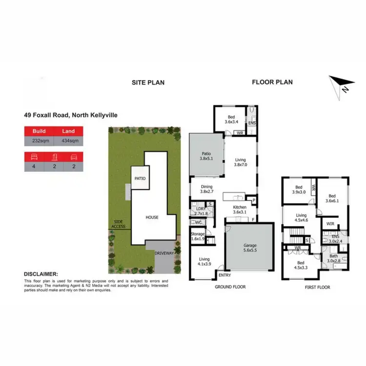 Floorplan of Homely house listing, 49 Foxall Road, North Kellyville NSW 2155