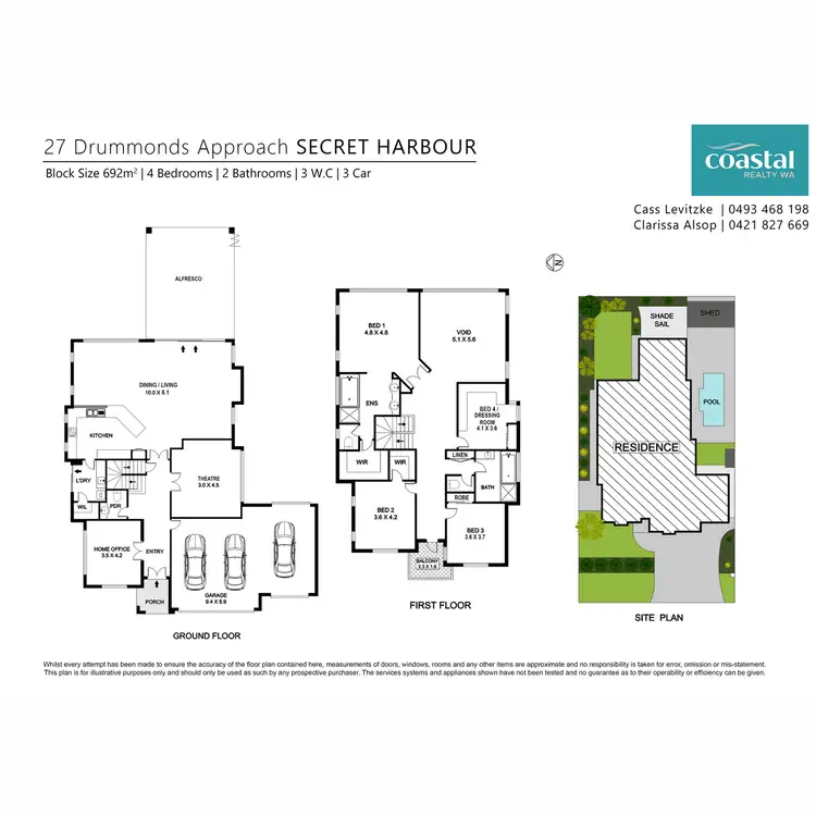 Floorplan of Homely house listing, 27 Drummonds Approach, Secret Harbour WA 6173