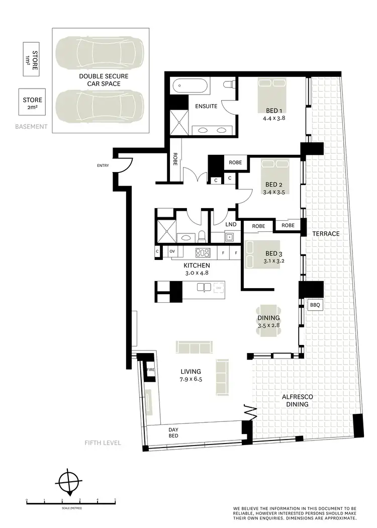 Floorplan of Homely apartment listing, 42/18 College Street, Darlinghurst NSW 2010
