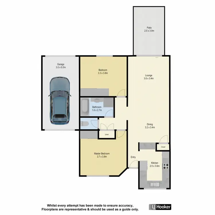 Floorplan of Homely townhouse listing, 19/37 Marathon Street, Aspley QLD 4034