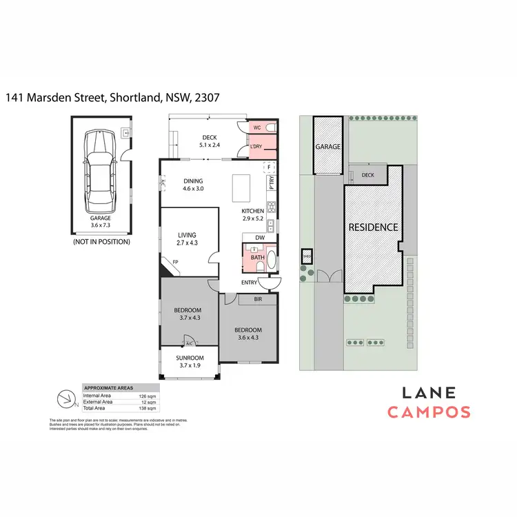 Floorplan of Homely house listing, 141 Marsden Street, Shortland NSW 2307