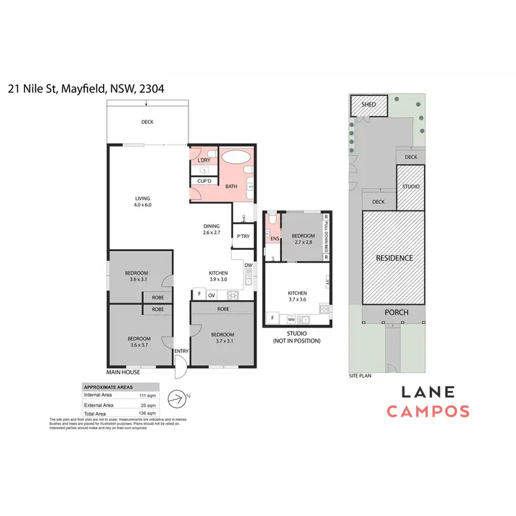 Floorplan of Homely house listing, 21 Nile Street, Mayfield NSW 2304
