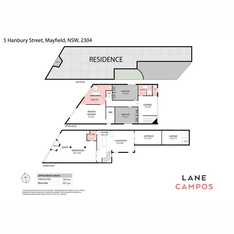 Floorplan of Homely house listing, 5 Hanbury Street, Mayfield NSW 2304