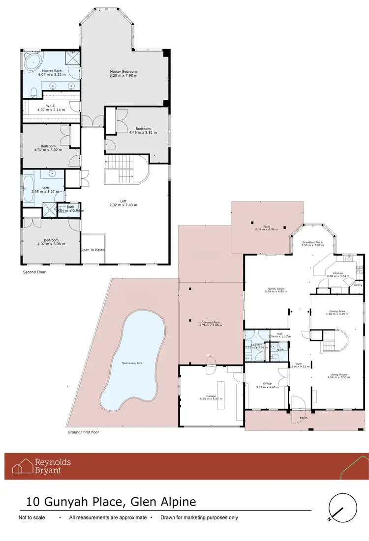 Floorplan of Homely house listing, 10 Gunyah Place, Glen Alpine NSW 2560