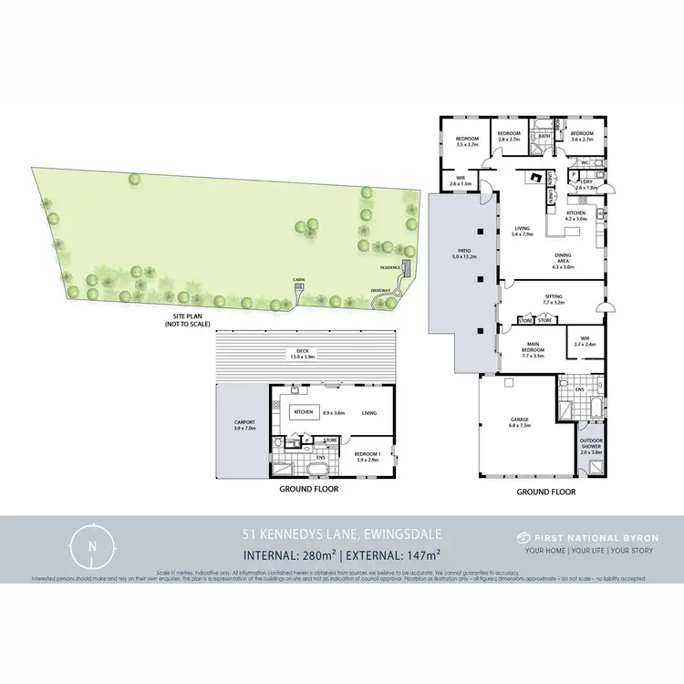 Floorplan of Homely house listing, 51 Kennedys Lane, Ewingsdale NSW 2481