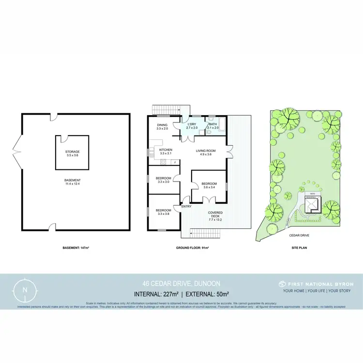 Floorplan of Homely house listing, 46 Cedar Drive, Dunoon NSW 2480