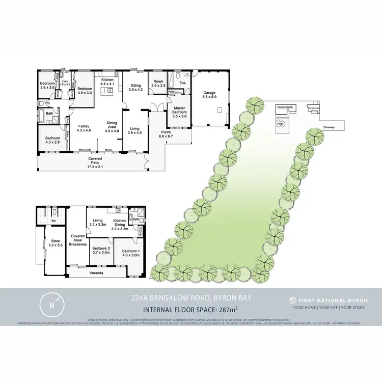 Floorplan of Homely house listing, 234A Bangalow Road, Byron Bay NSW 2481