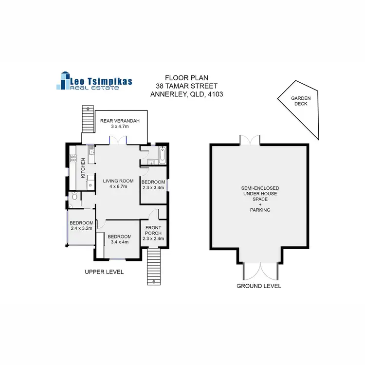 Floorplan of Homely house listing, 38 Tamar Street, Annerley QLD 4103