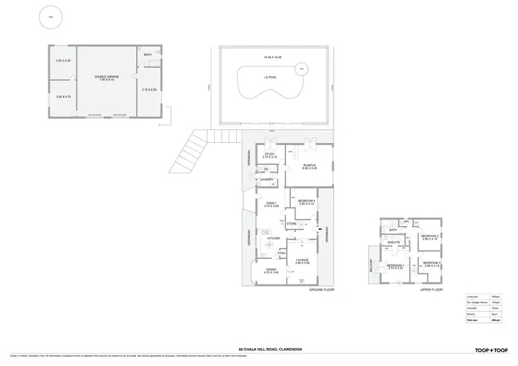 Floorplan of Homely rural property listing, 56 Chalk Hill Road, Clarendon SA 5157