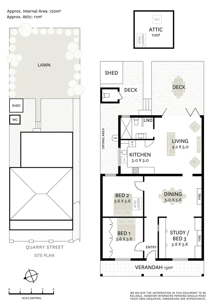 Floorplan of Homely house listing, 8 Quarry Street, Tempe NSW 2044