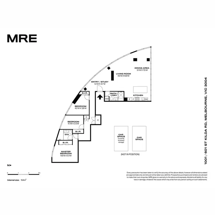 Floorplan of Homely apartment listing, 1001/601 St Kilda Road, Melbourne VIC 3004