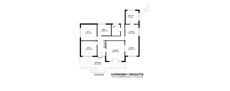 Floorplan of Homely house listing, 32 Somerville Road, Hornsby Heights NSW 2077