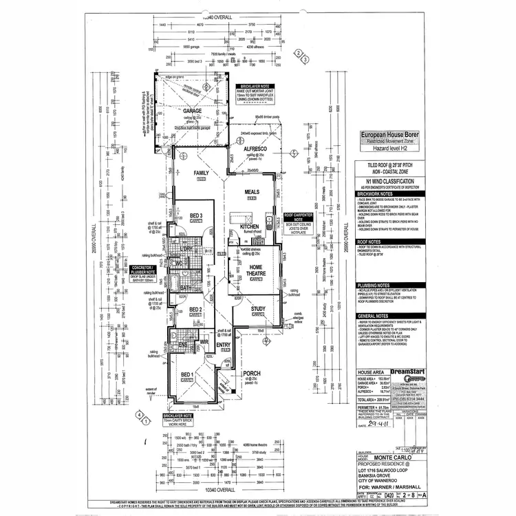 Floorplan of Homely house listing, 2 Salwood Loop, Banksia Grove WA 6031