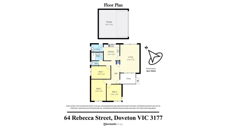 Floorplan of Homely house listing, 64 Rebecca Street, Doveton VIC 3177