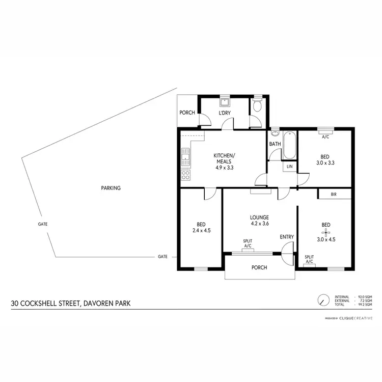 Floorplan of Homely house listing, 30 Cockshell Street, Davoren Park SA 5113