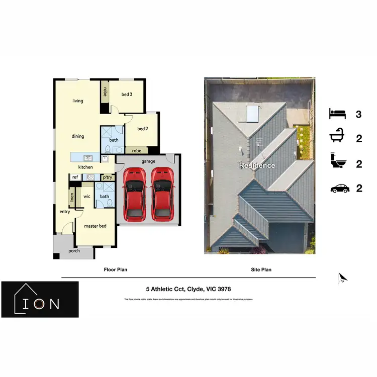 Floorplan of Homely house listing, 5 Athletic Circuit, Clyde VIC 3978