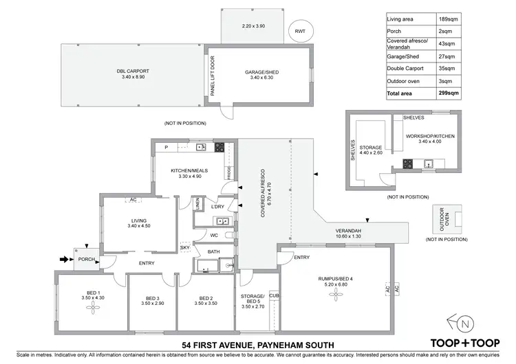 Floorplan of Homely house listing, 54 First Avenue, Payneham South SA 5070