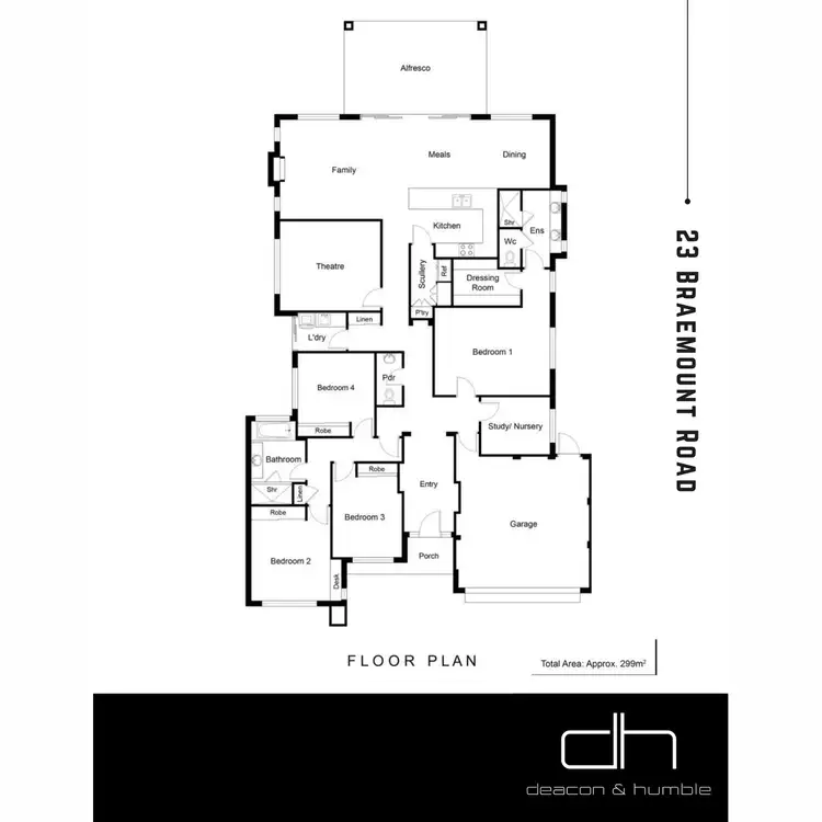 Floorplan of Homely house listing, 23 Braemount Road, Darch WA 6065