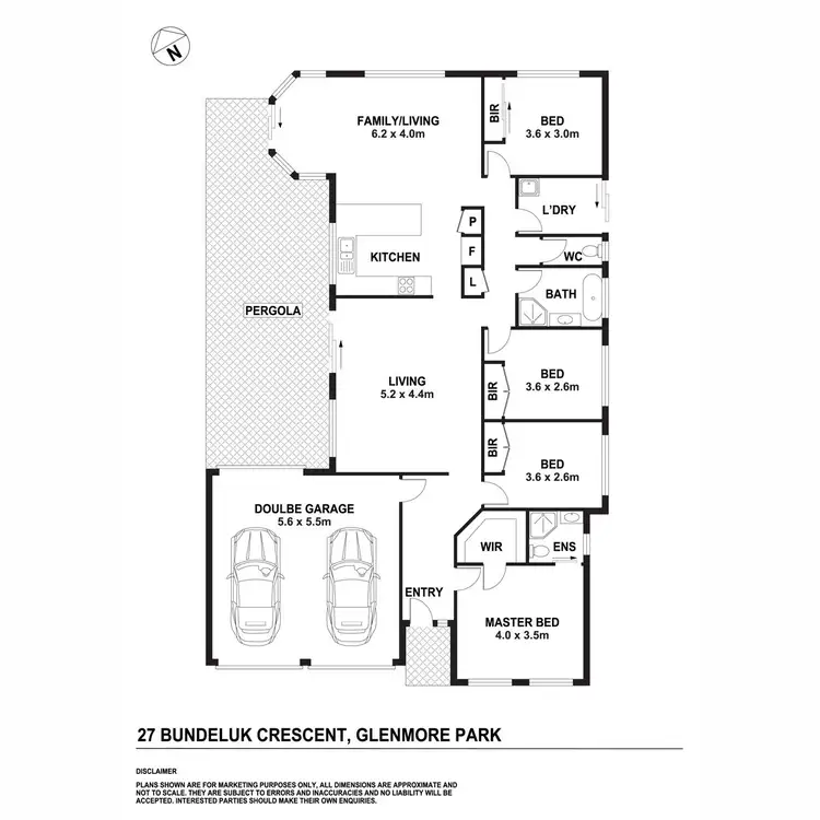 Floorplan of Homely house listing, 27 Bundeluk Crescent, Glenmore Park NSW 2745