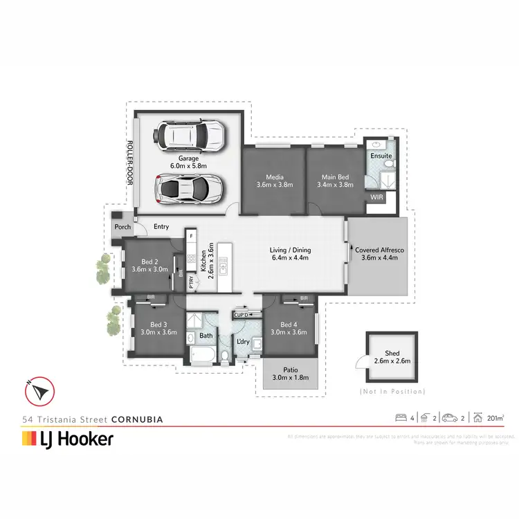 Floorplan of Homely house listing, 54 Tristania Street, Cornubia QLD 4130