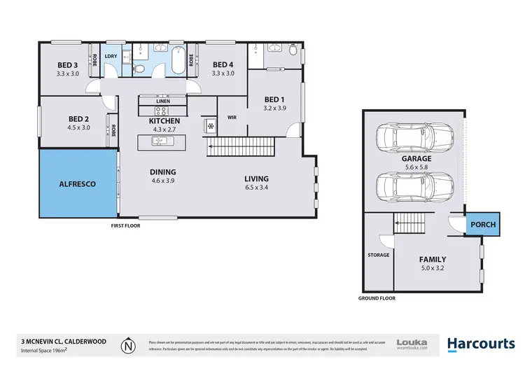 Floorplan of Homely house listing, 3 McNevin Close, Calderwood NSW 2527