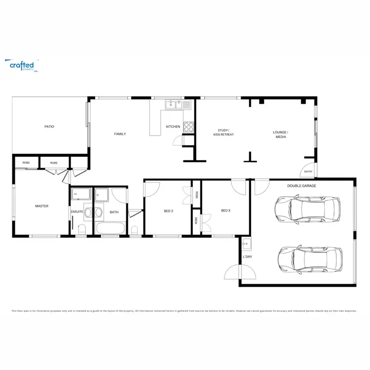 Floorplan of Homely house listing, 105 Mulgrave Crescent, Forest Lake QLD 4078