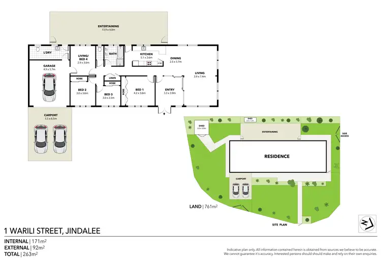 Floorplan of Homely house listing, 8 Lanena Street, Jindalee QLD 4074