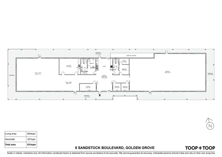 Floorplan of Homely house listing, 8 Sandstock Boulevard, Golden Grove SA 5125