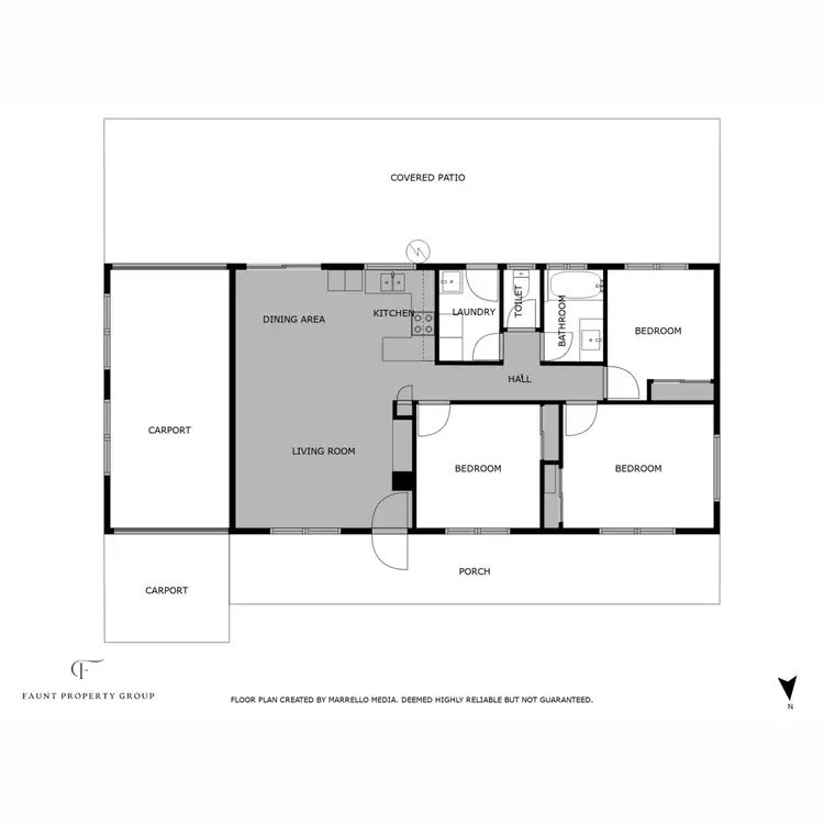 Floorplan of Homely house listing, 49 Hillcrest Avenue, Scarness QLD 4655
