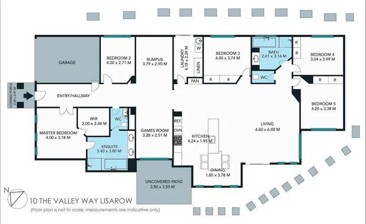 Floorplan of Homely house listing, 10 The Valley Way, Lisarow NSW 2250