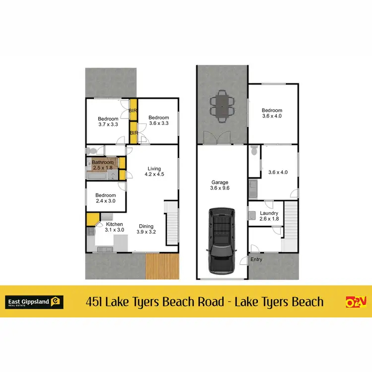 Floorplan of Homely house listing, 451 Lake Tyers Beach Road, Lake Tyers Beach VIC 3909