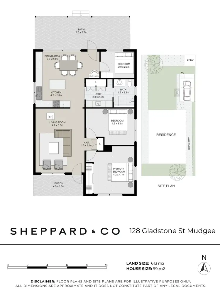 Floorplan of Homely house listing, 128 Gladstone Street, Mudgee NSW 2850