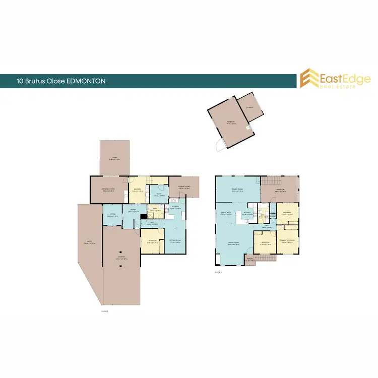 Floorplan of Homely house listing, 10 Brutus Close, Edmonton QLD 4869