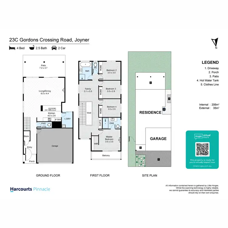 Floorplan of Homely house listing, 23C Gordons Crossing Road, Joyner QLD 4500