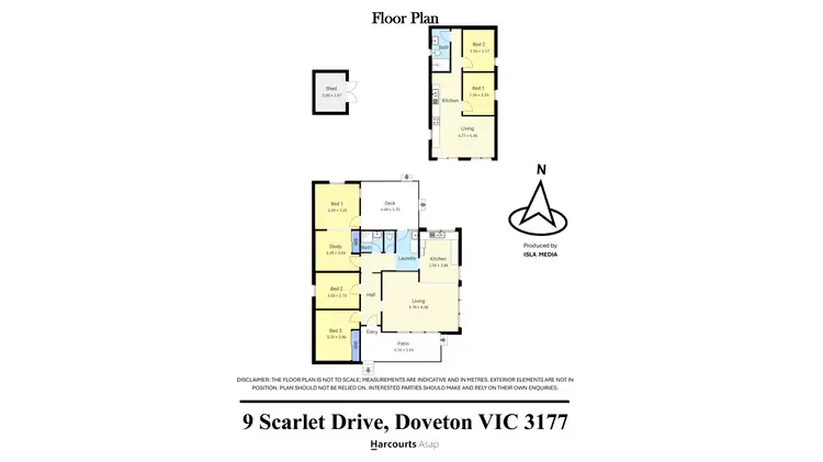 Floorplan of Homely house listing, 9 Scarlet Drive, Doveton VIC 3177