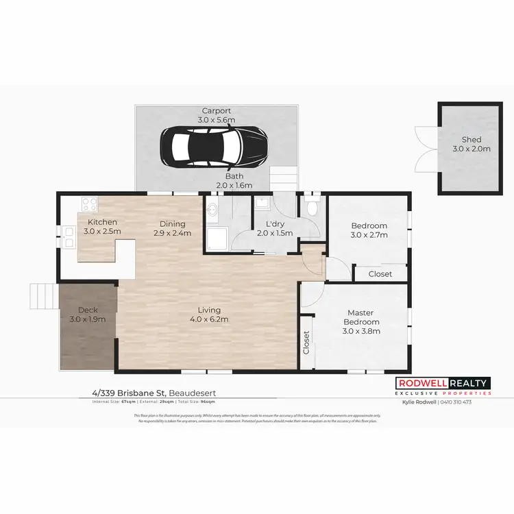 Floorplan of Homely retirement listing, 4/339-347 Brisbane Street, Beaudesert QLD 4285