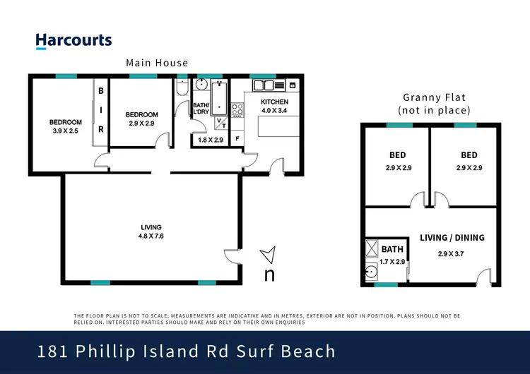 Floorplan of Homely house listing, 181 Phillip Island Road, Surf Beach VIC 3922