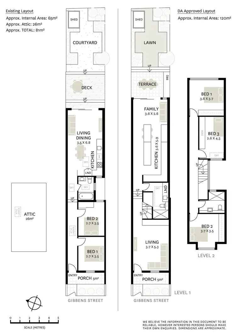 Floorplan of Homely house listing, 22 Gibbens Street, Camperdown NSW 2050