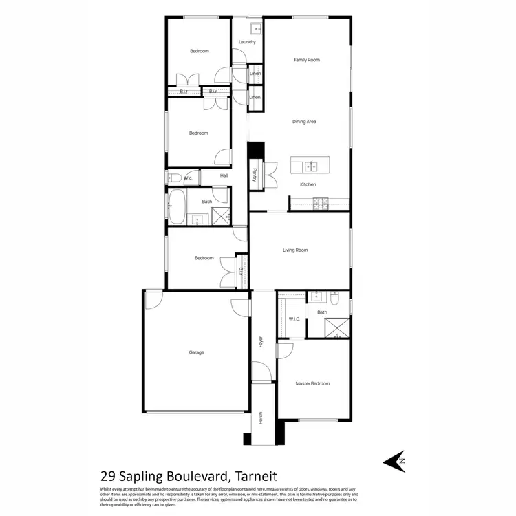 Floorplan of Homely house listing, 29 Sapling Boulevard, Tarneit VIC 3029