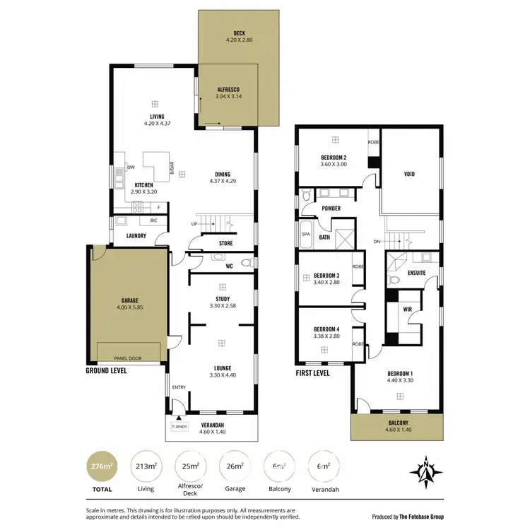 Floorplan of Homely house listing, 73 Augustine Street, Mawson Lakes SA 5095