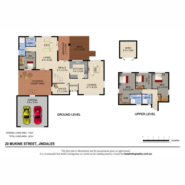 Floorplan of Homely house listing, 20 Mukine Street, Jindalee QLD 4074