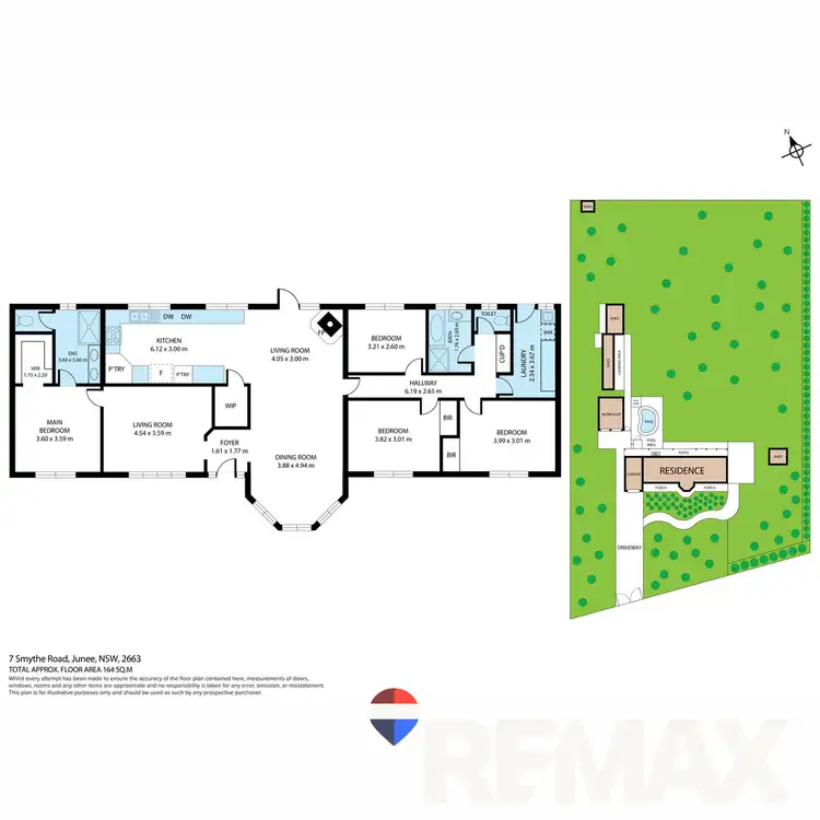 Floorplan of Homely house listing, 7 Smythe Road, Junee NSW 2663